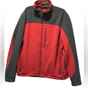 Men's Red and Gray L.L. Bean Jacket